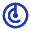 Radar icon in blue, featuring concentric circles and a central point, symbolizing detection or monitoring.