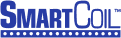 Smartcoil logo displayed in blue, featuring a modern design that represents innovation and technology.