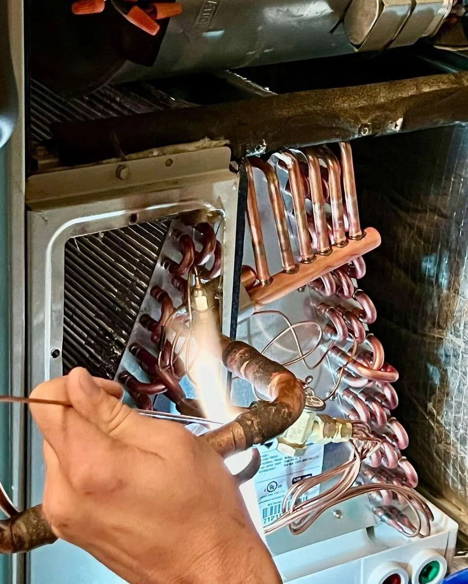 Fixing-an-AC-evaporator-coil