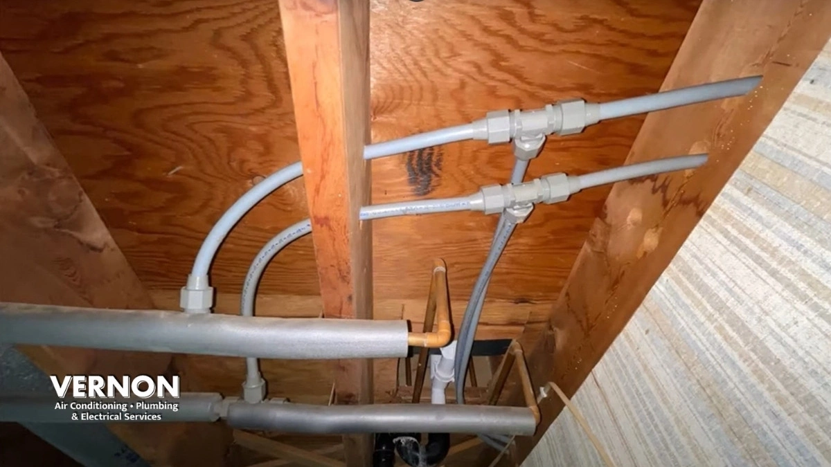 Poly-B Piping under floor