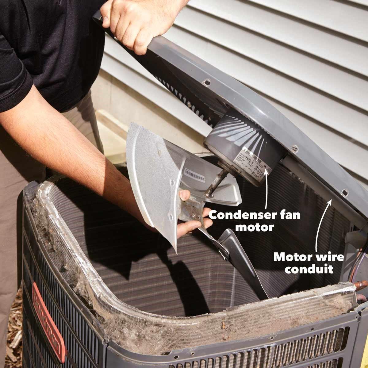 AC condenser fan motor