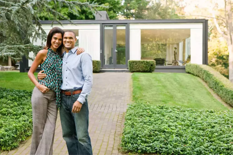 happy homeowners