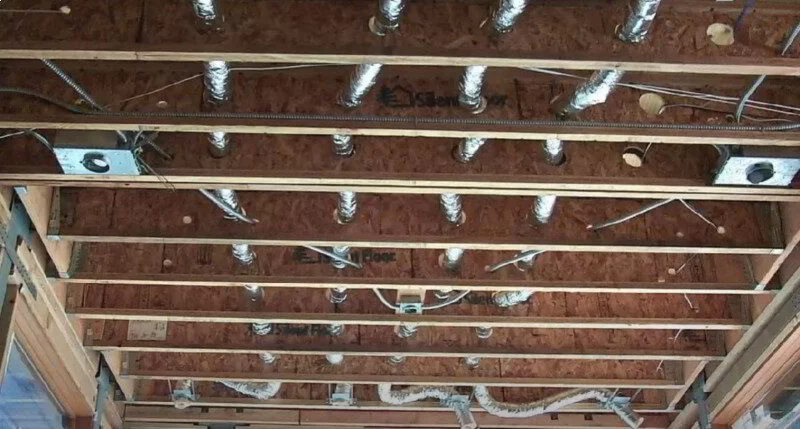 high velocity hvac duct work