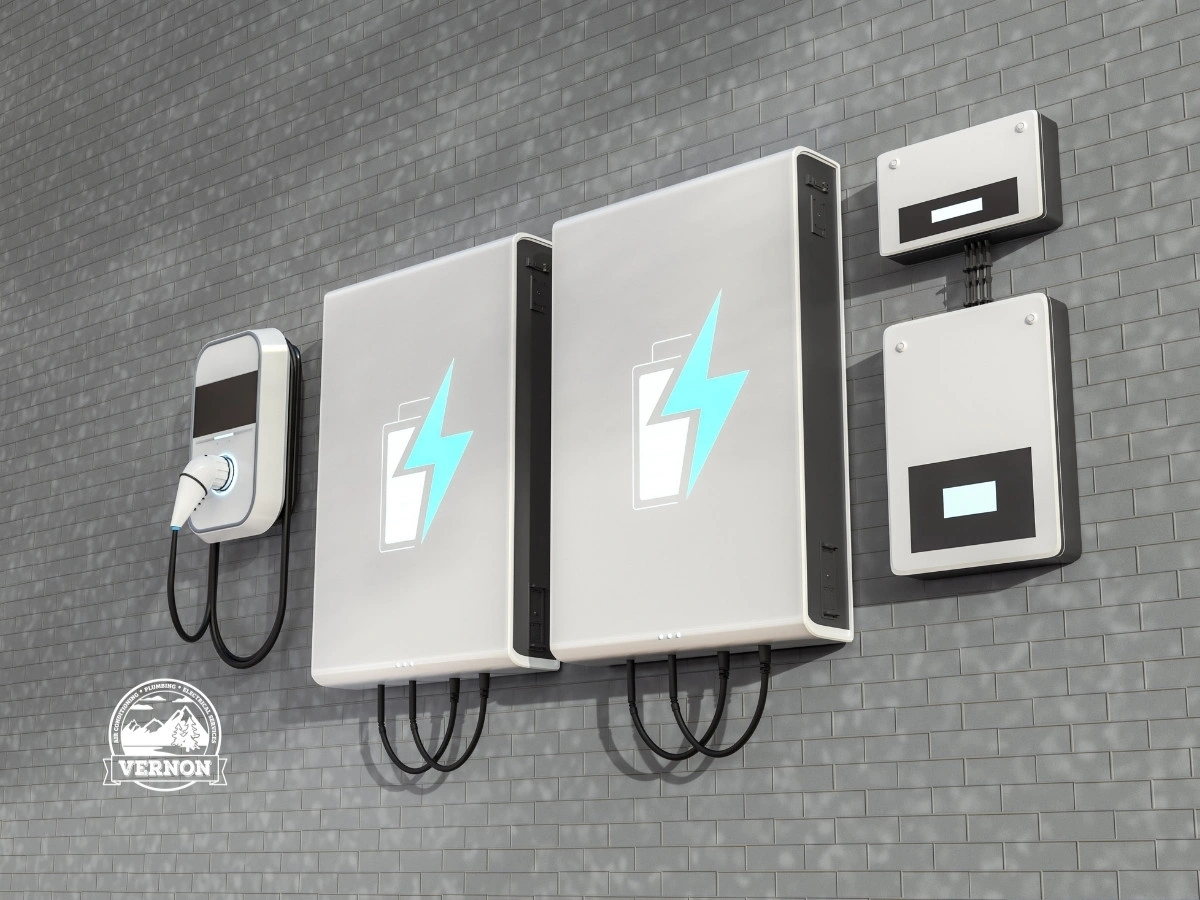 EV charger and battery storage system